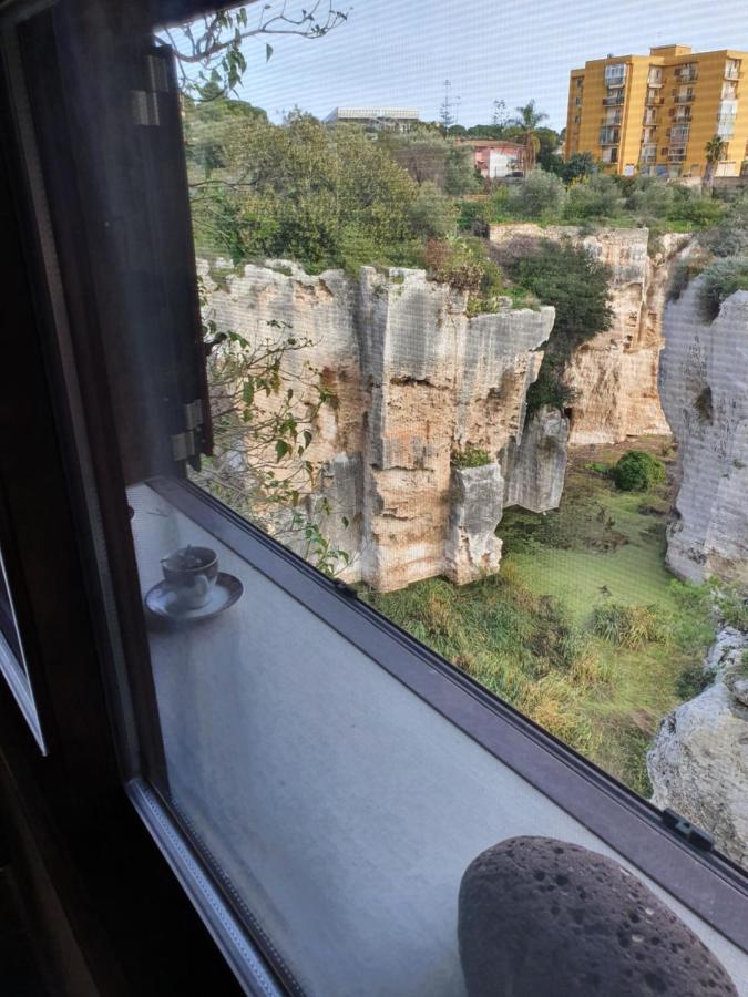 La Latomia Villa Nei Pressi Del Teatro Greco Szirakúza Kültér fotó